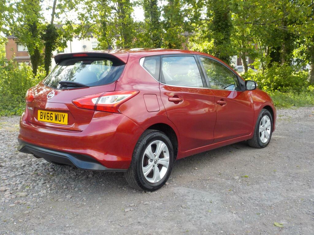 Nissan Pulsar 1.2 Dig-t Acenta Euro 6 S S BV66WUY Red #5