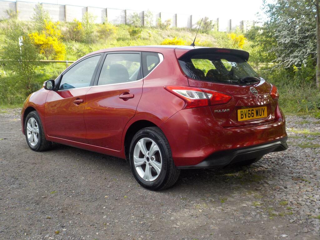 Nissan Pulsar 1.2 Dig-t Acenta Euro 6 S S BV66WUY Red #3