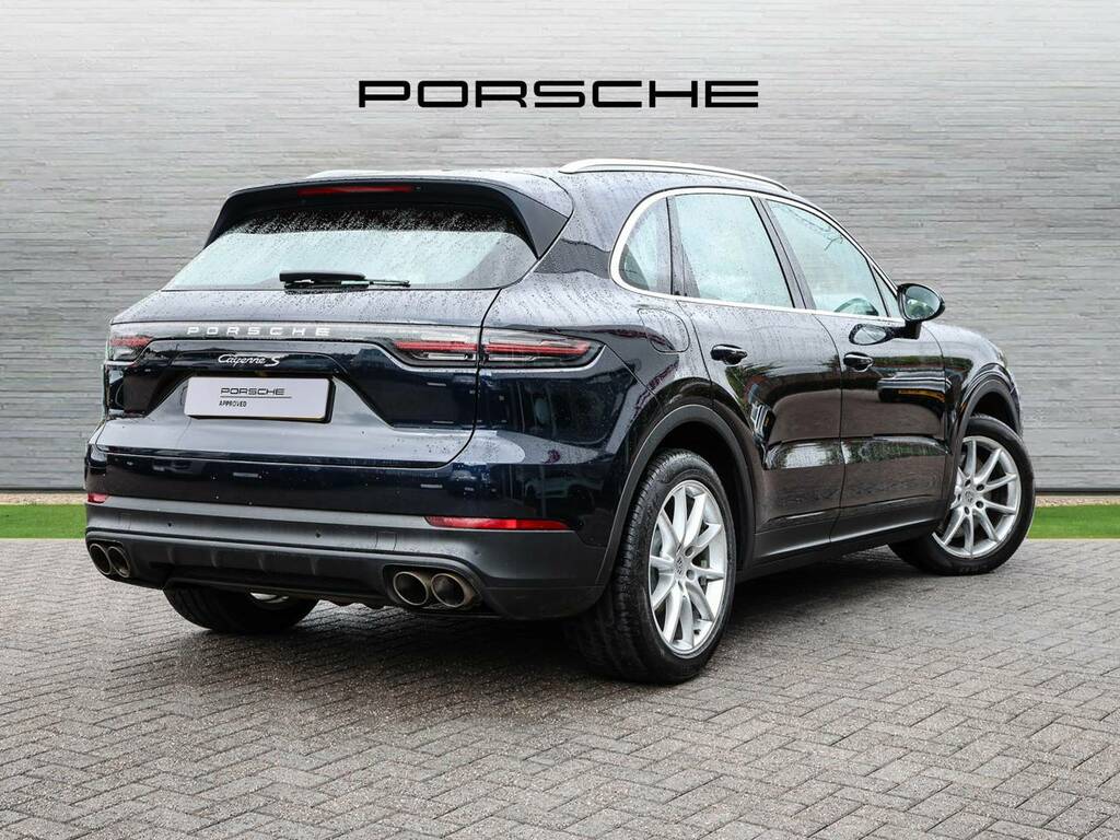 Porsche Cayenne S Blue #2
