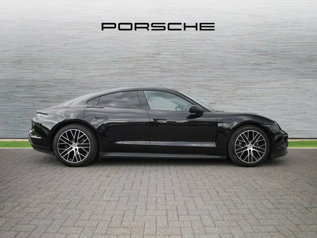 Porsche Taycan Saloon Black #3