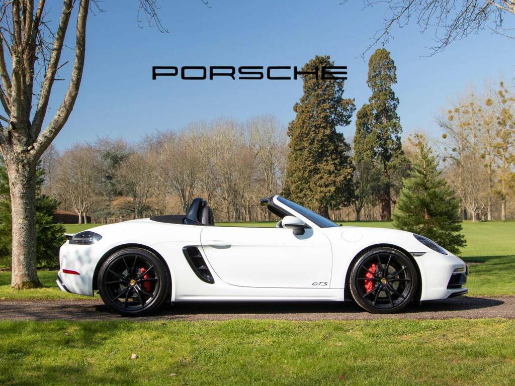 Porsche 718 Boxster Gts White