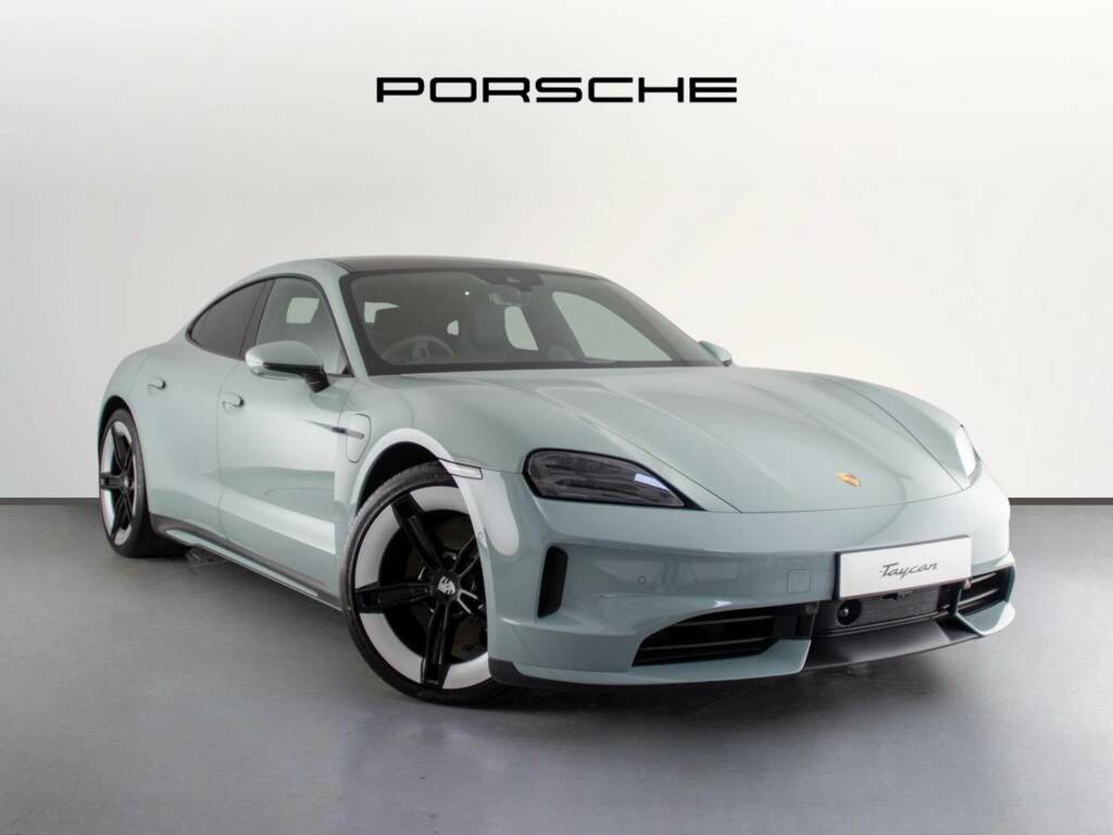 Porsche Taycan 4S Green