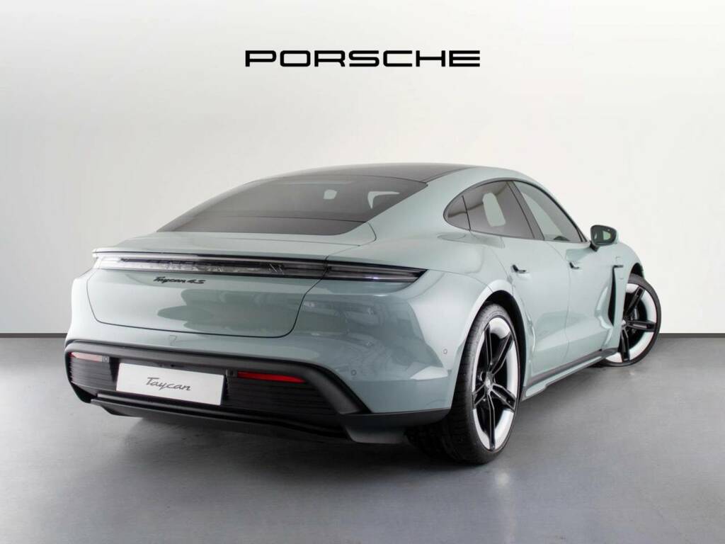 Porsche Taycan 4S Green #3