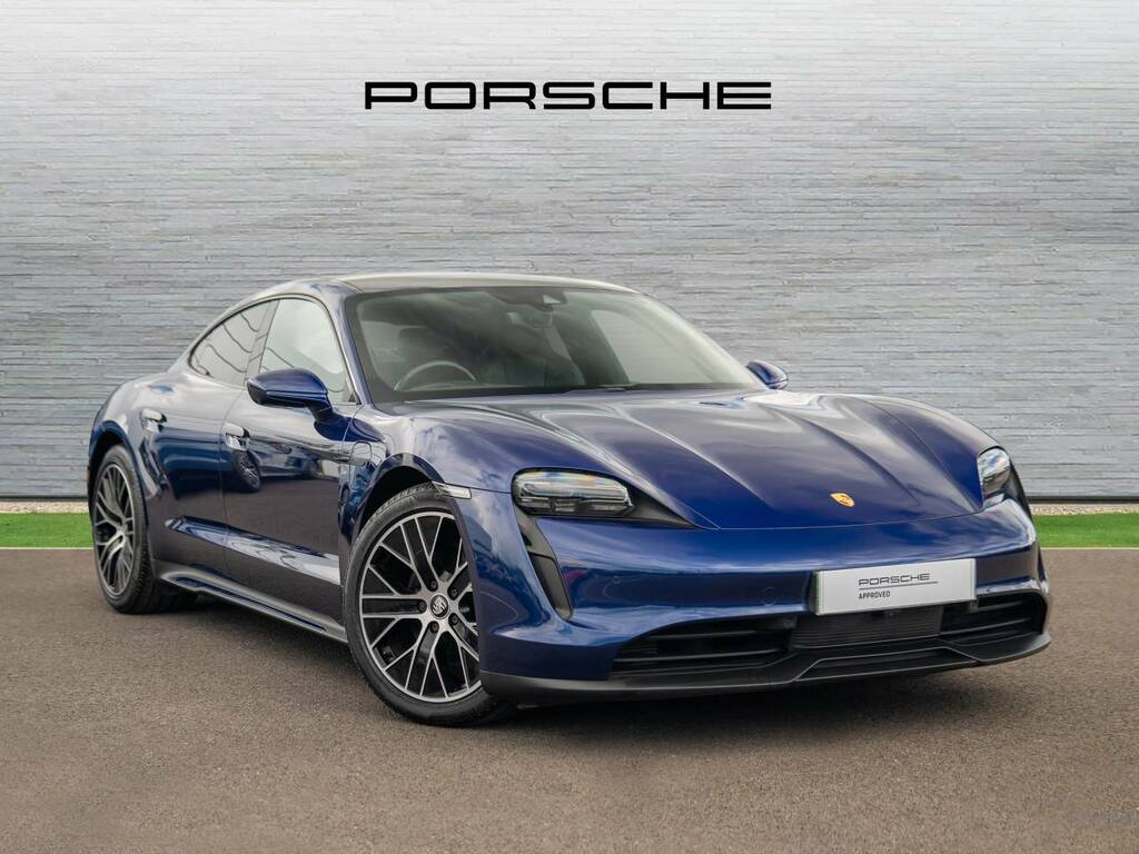 Porsche Taycan Saloon Blue