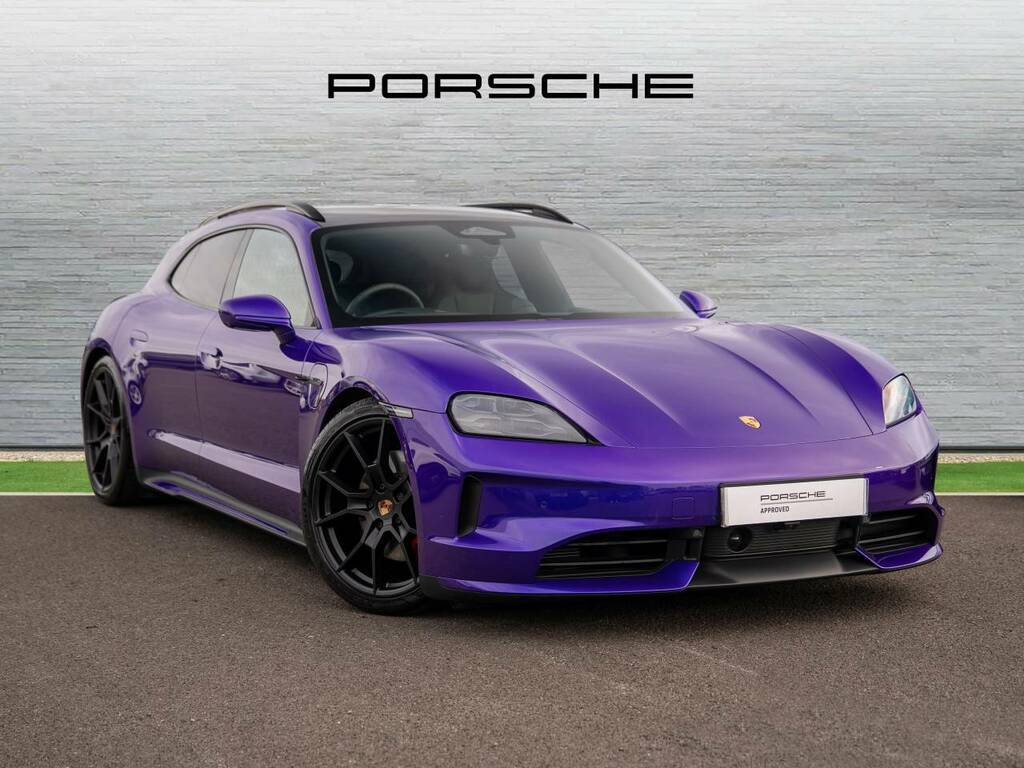 Porsche Taycan 4S Sport Turismo Black Edition Blue