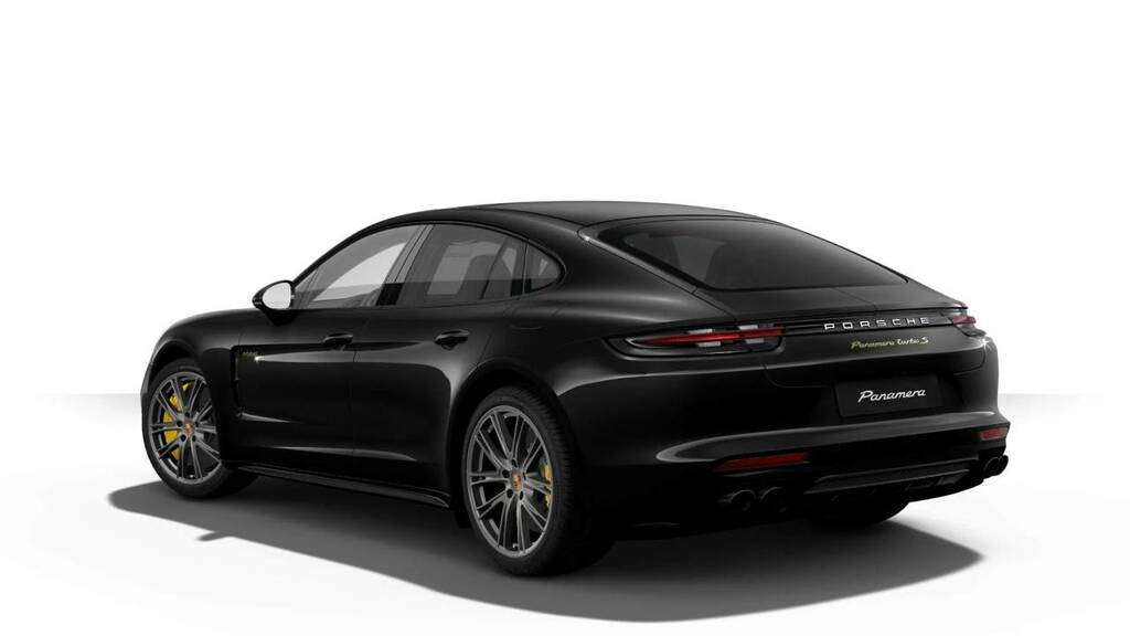 Porsche Panamera Turbo S E-hybrid Black #3