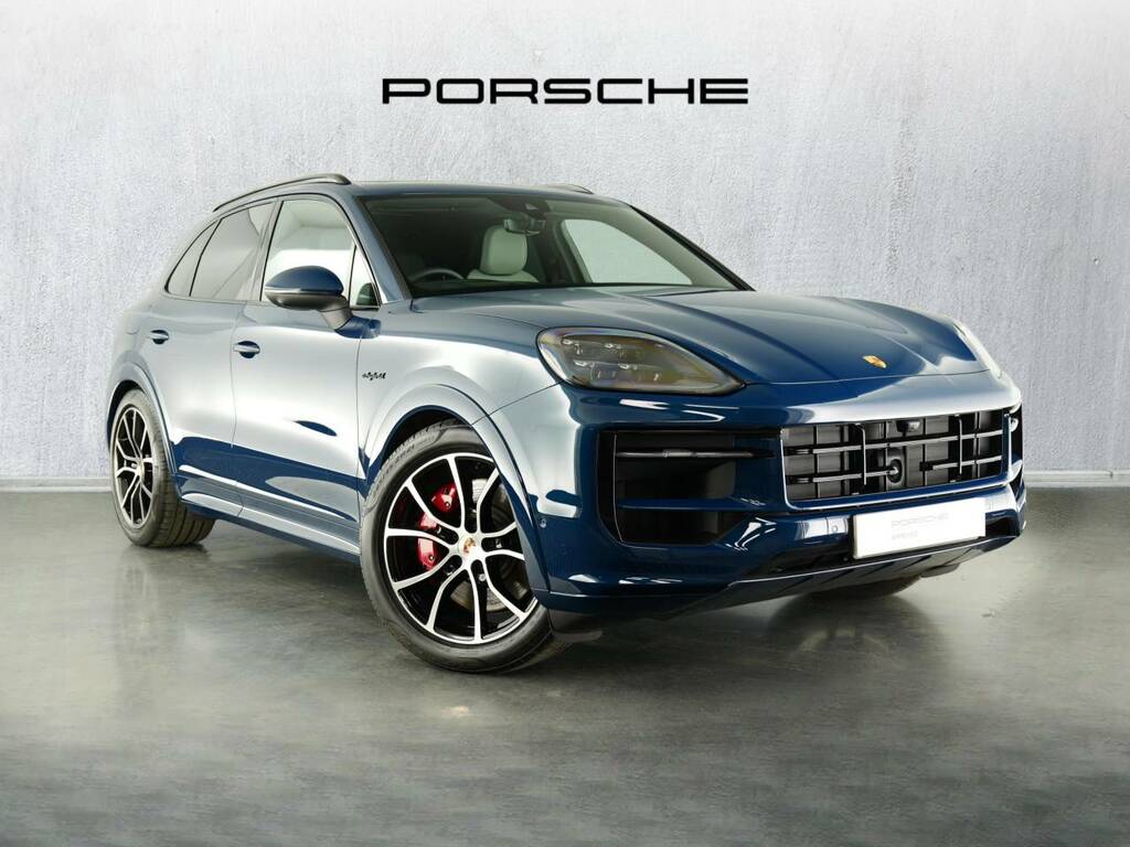 Porsche Cayenne S E-hybrid Blue