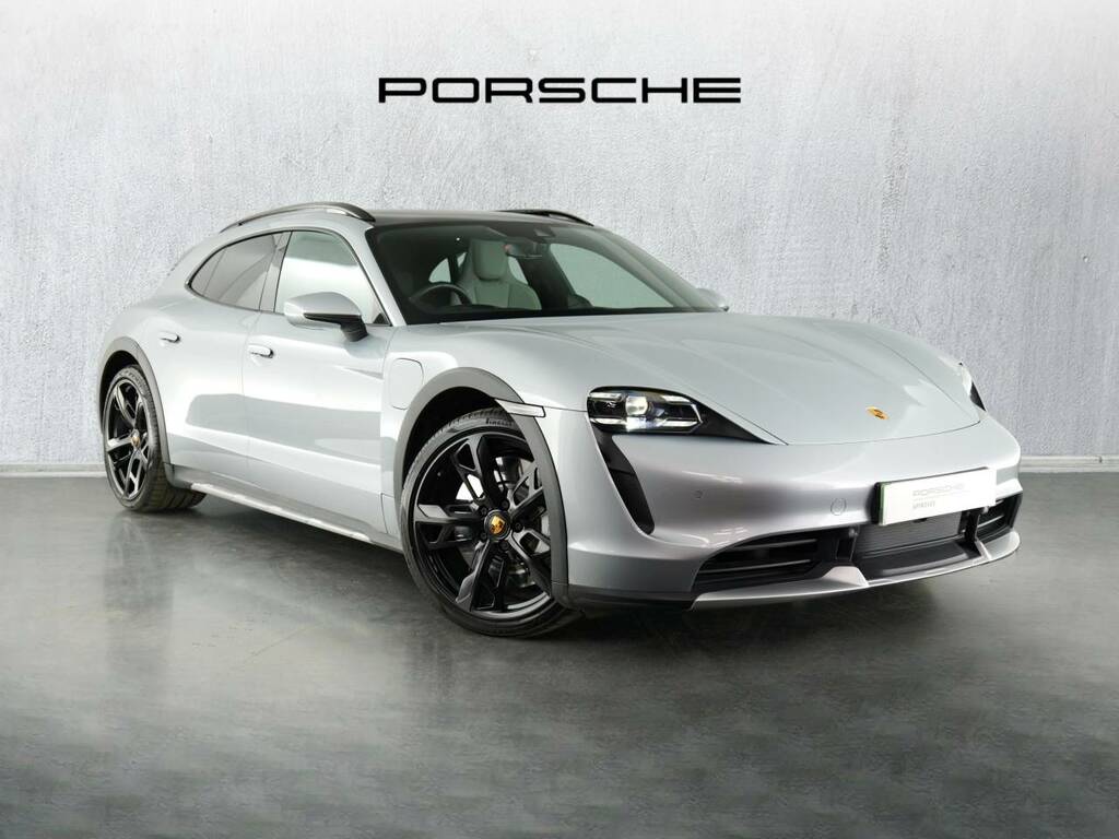Porsche Taycan Turbo Cross Turismo My23 Silver