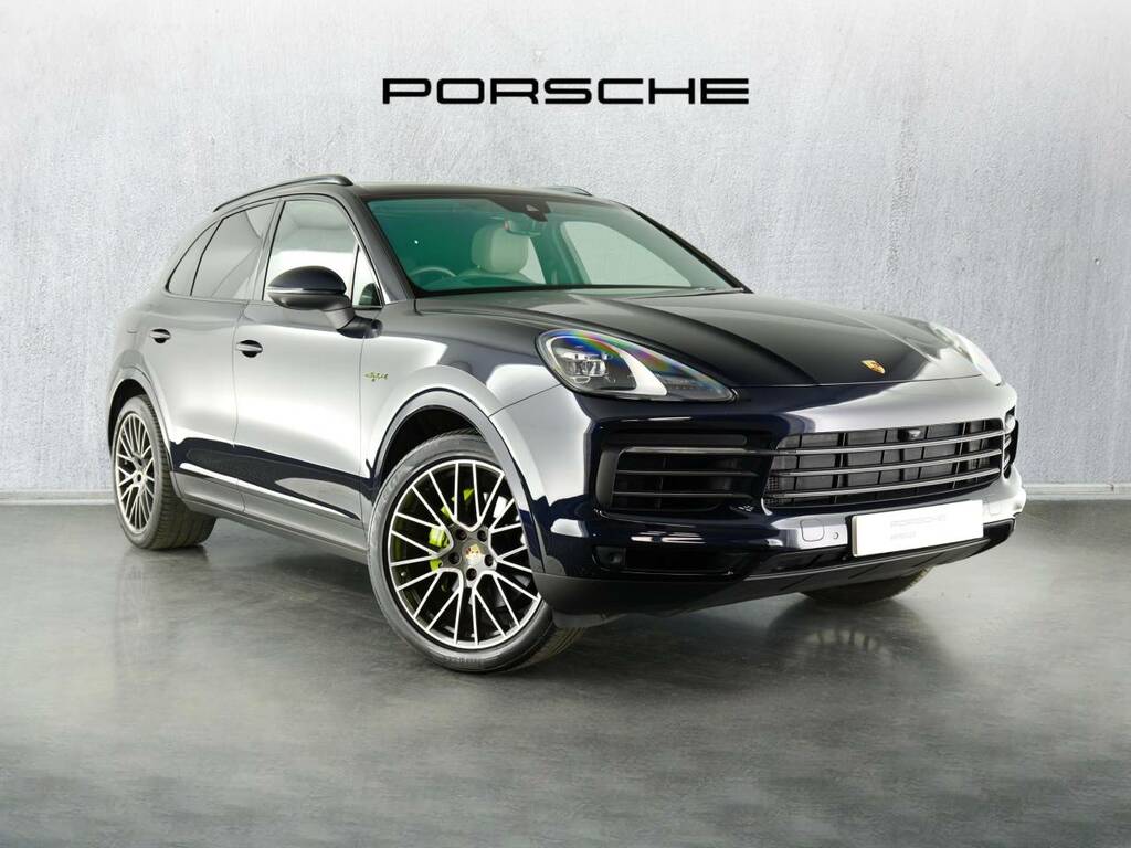 Porsche Cayenne E-hybrid Platinum Edition My23 Blue