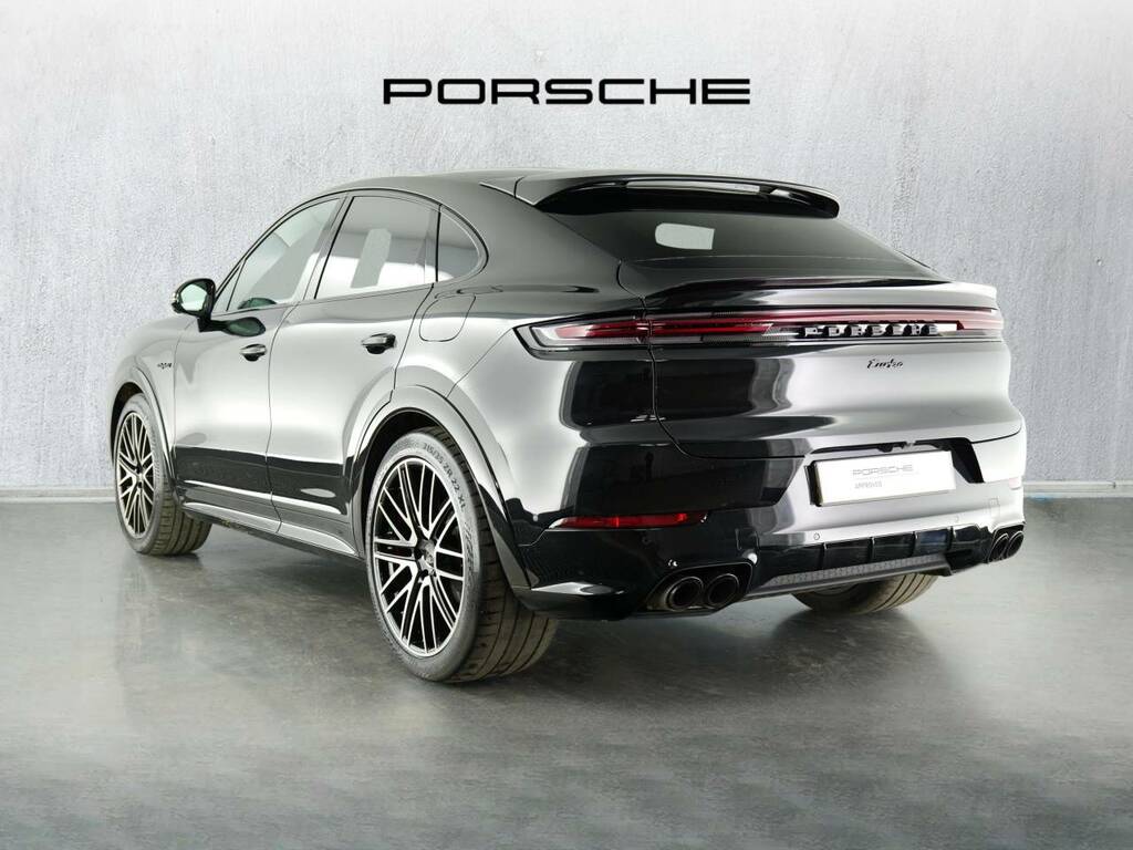 Porsche Cayenne Turbo E-hybrid Coup233 Black #3