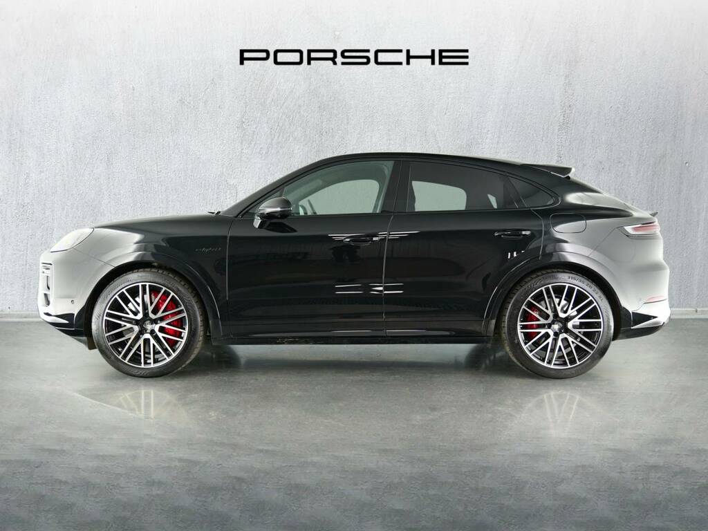 Porsche Cayenne Turbo E-hybrid Coup233 Black #2