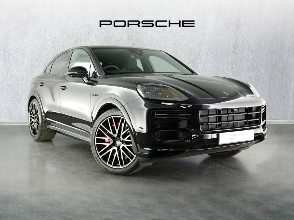 Porsche Cayenne Turbo E-hybrid Coup233 Black