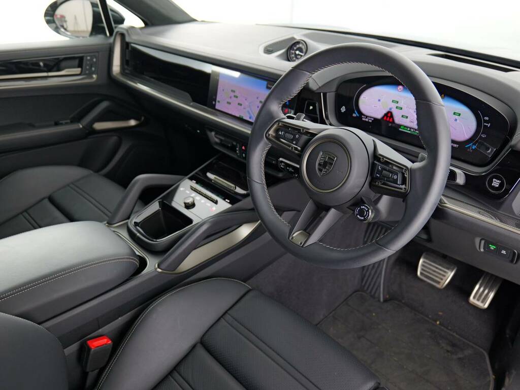 Porsche Cayenne Turbo E-hybrid Coup233 Black #5
