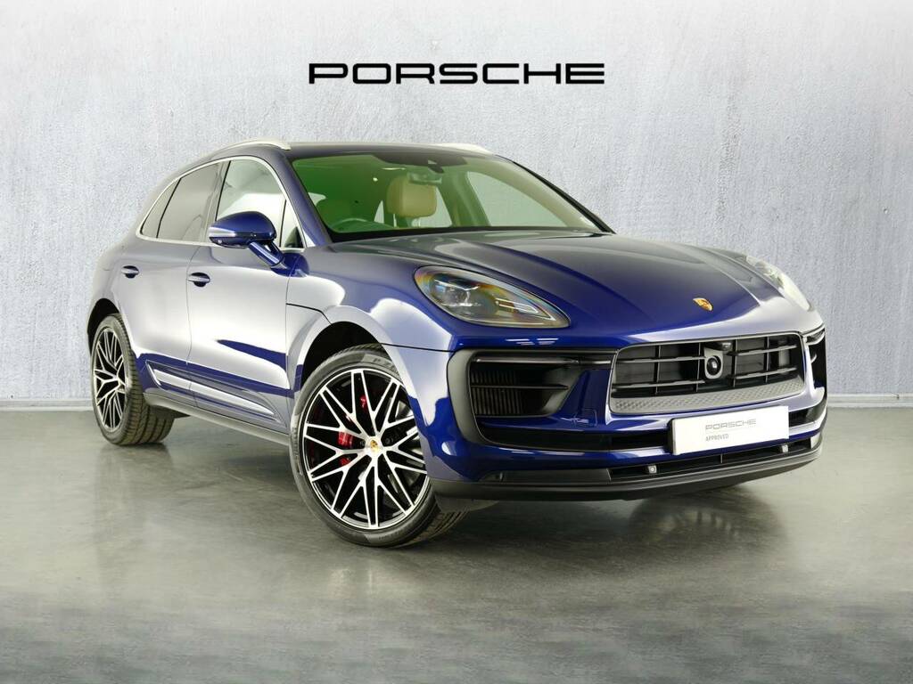 Porsche Macan S Blue