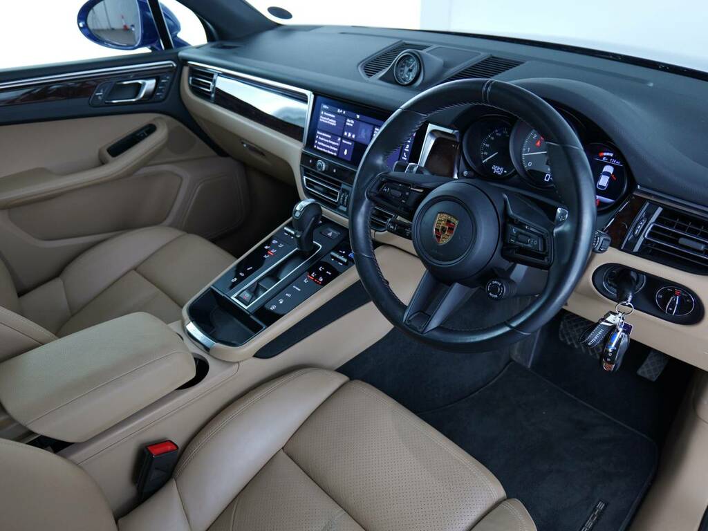 Porsche Macan S Blue #4