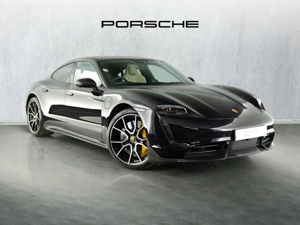 Porsche Taycan Turbo S My23 Black