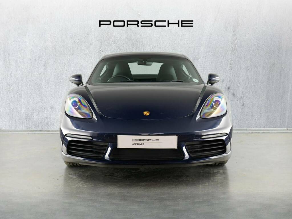 Porsche 718 Cayman Coupe Blue #3