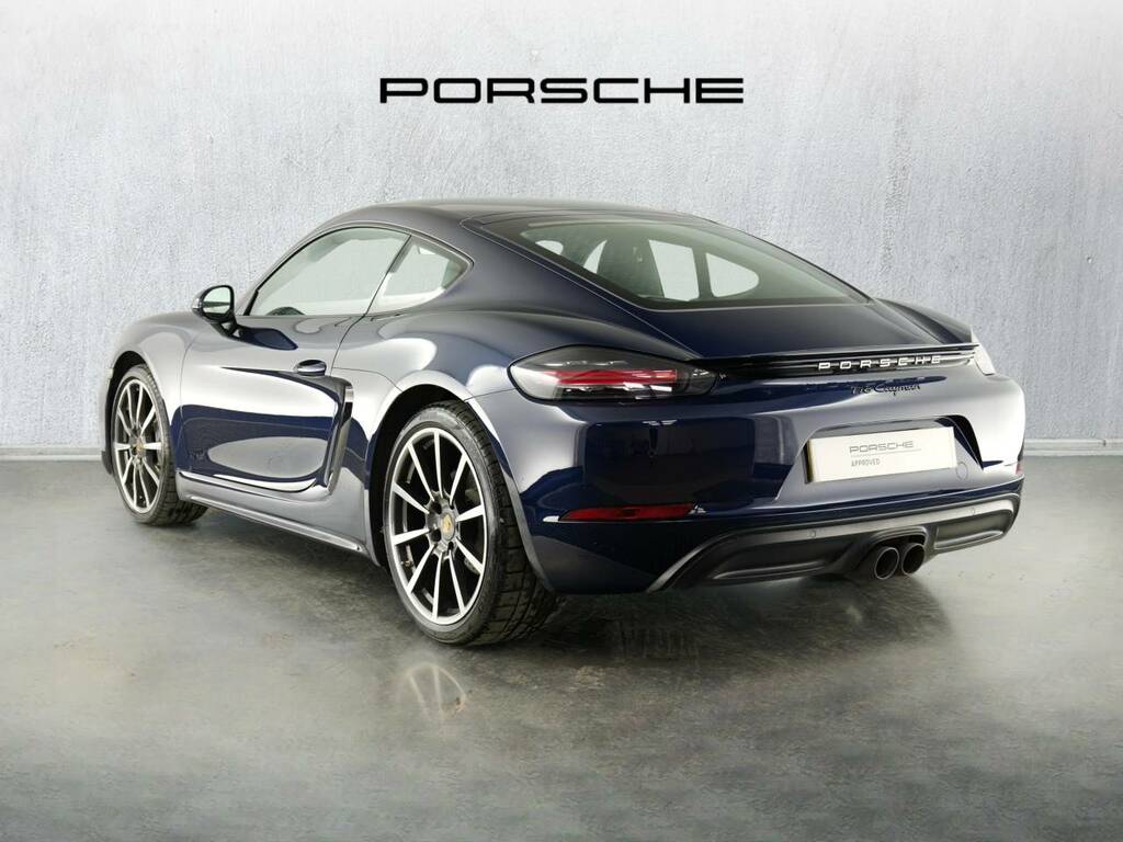 Porsche 718 Cayman Coupe Blue #2
