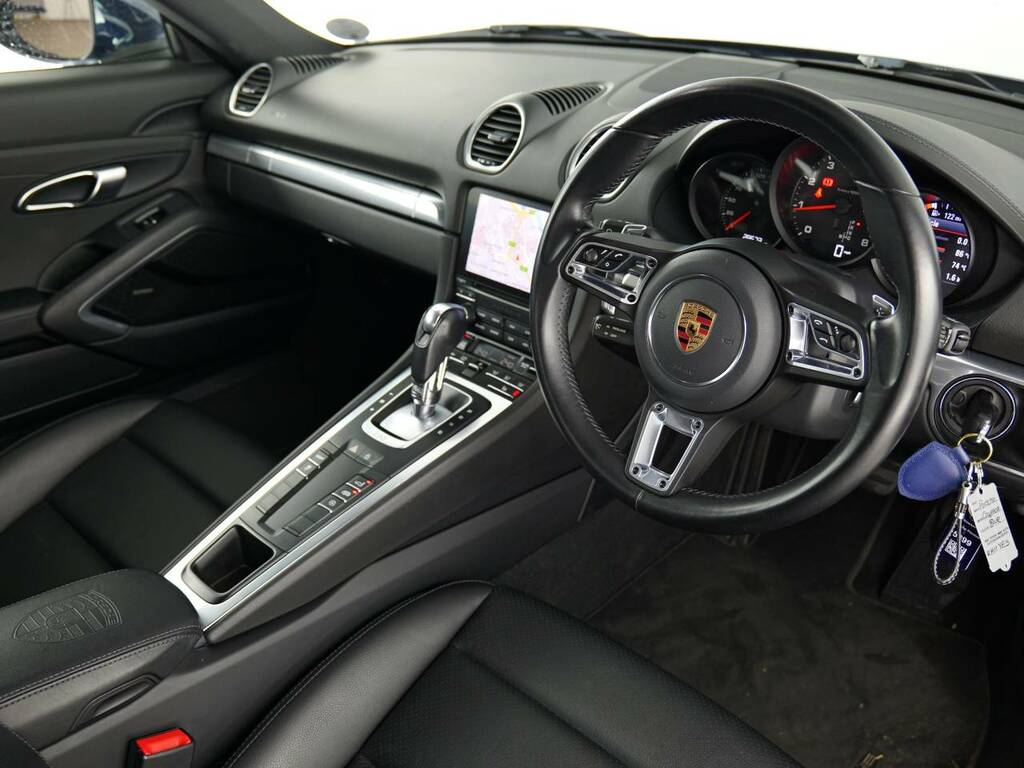 Porsche 718 Cayman Coupe Blue #5