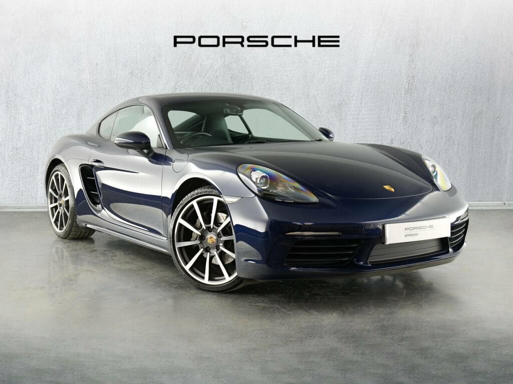 Porsche 718 Cayman Coupe Blue