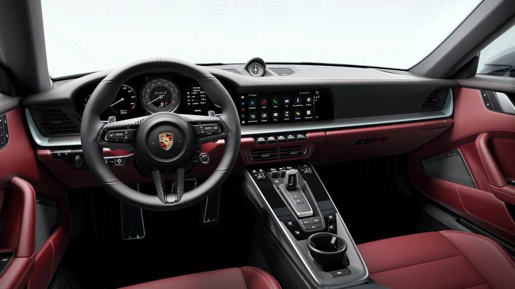Porsche 911 Turbo S Cabriolet My23 White #4