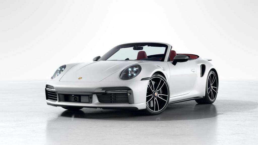 Porsche 911 Turbo S Cabriolet My23 White
