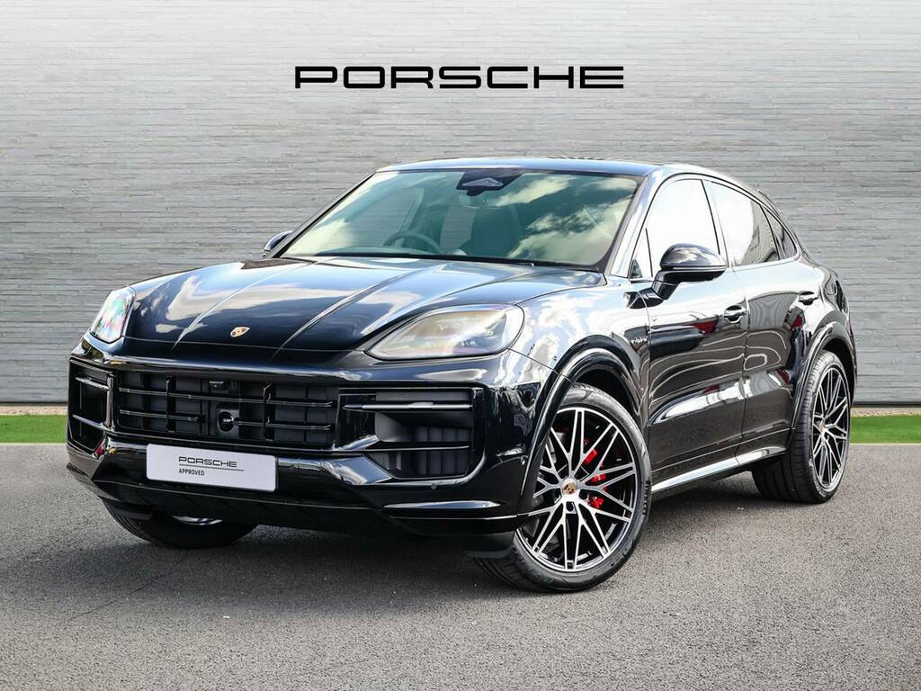 Porsche Cayenne S E-hybrid Coup233 Black Edition Black #2