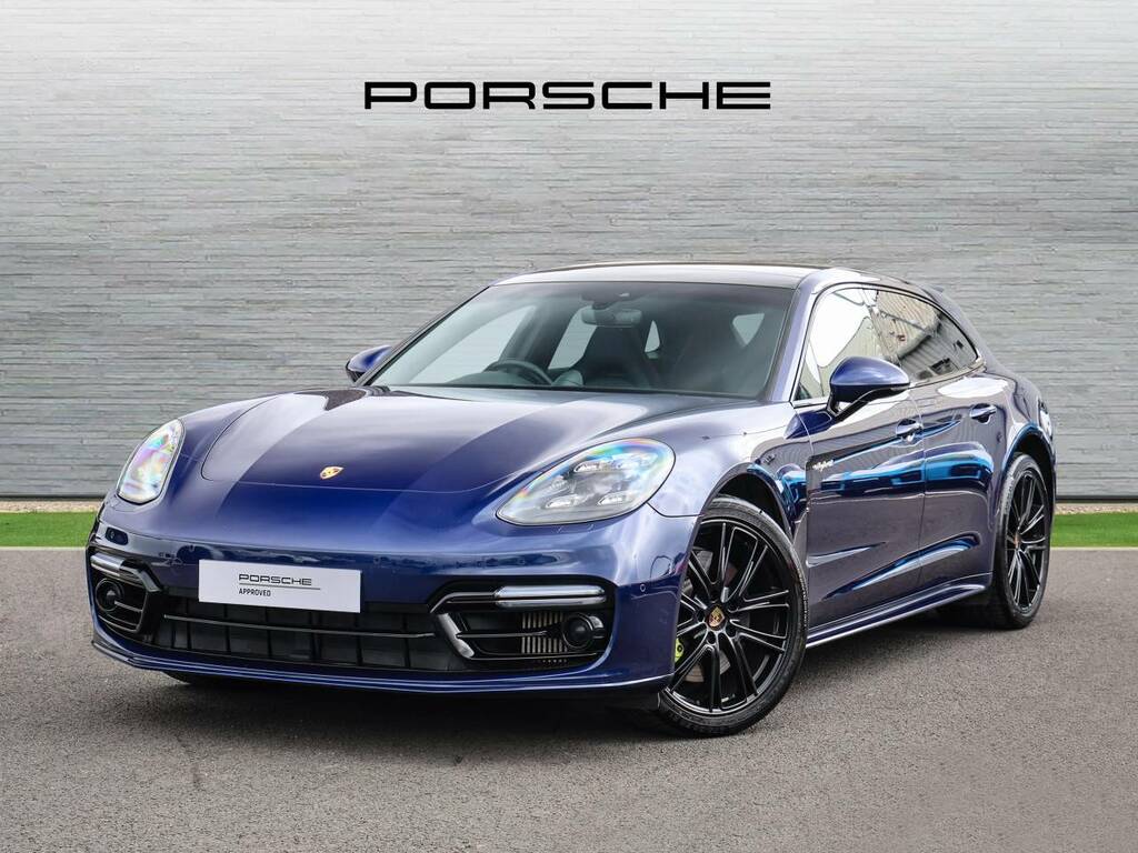 Porsche Panamera 4 E-hybrid Sport Turismo Blue #2