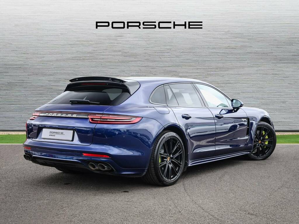 Porsche Panamera 4 E-hybrid Sport Turismo Blue #3