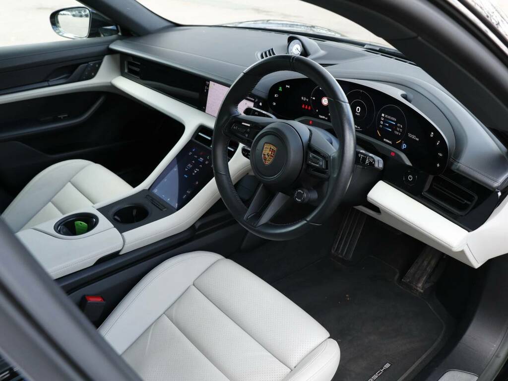 Porsche Taycan 4S Sport Turismo My22 Black #4