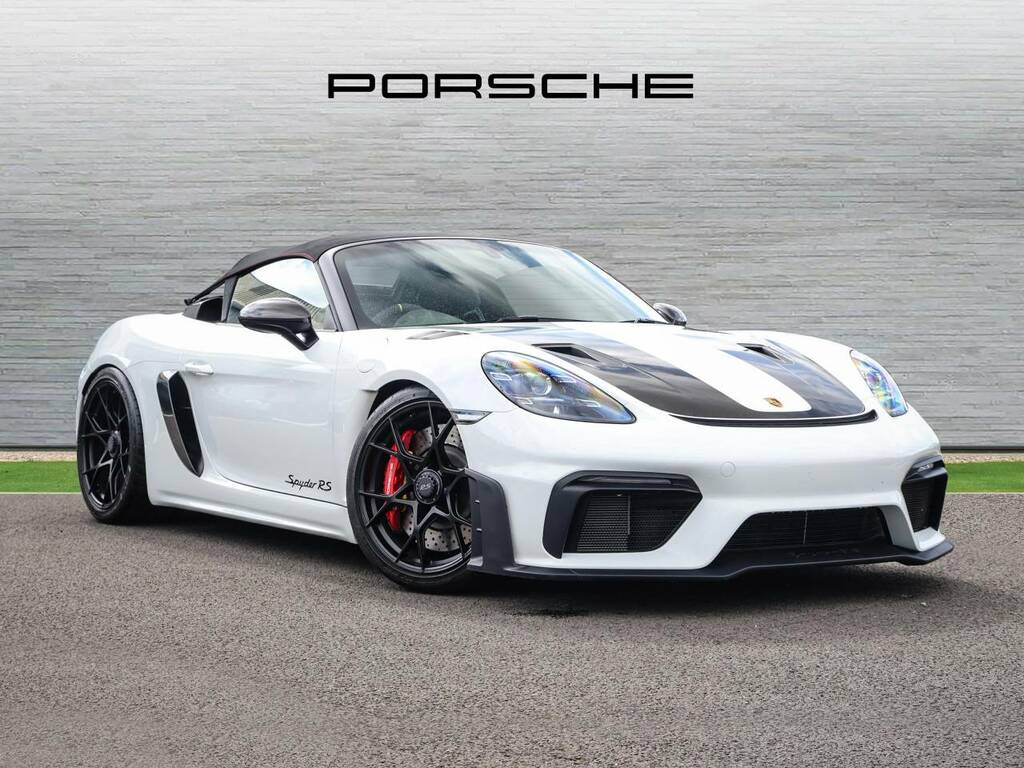 Porsche 718 Spyder Rs My24 White