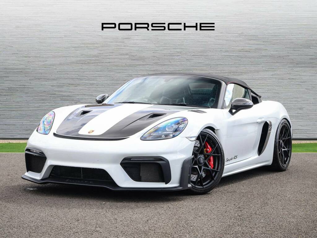 Porsche 718 Spyder Rs My24 White #2