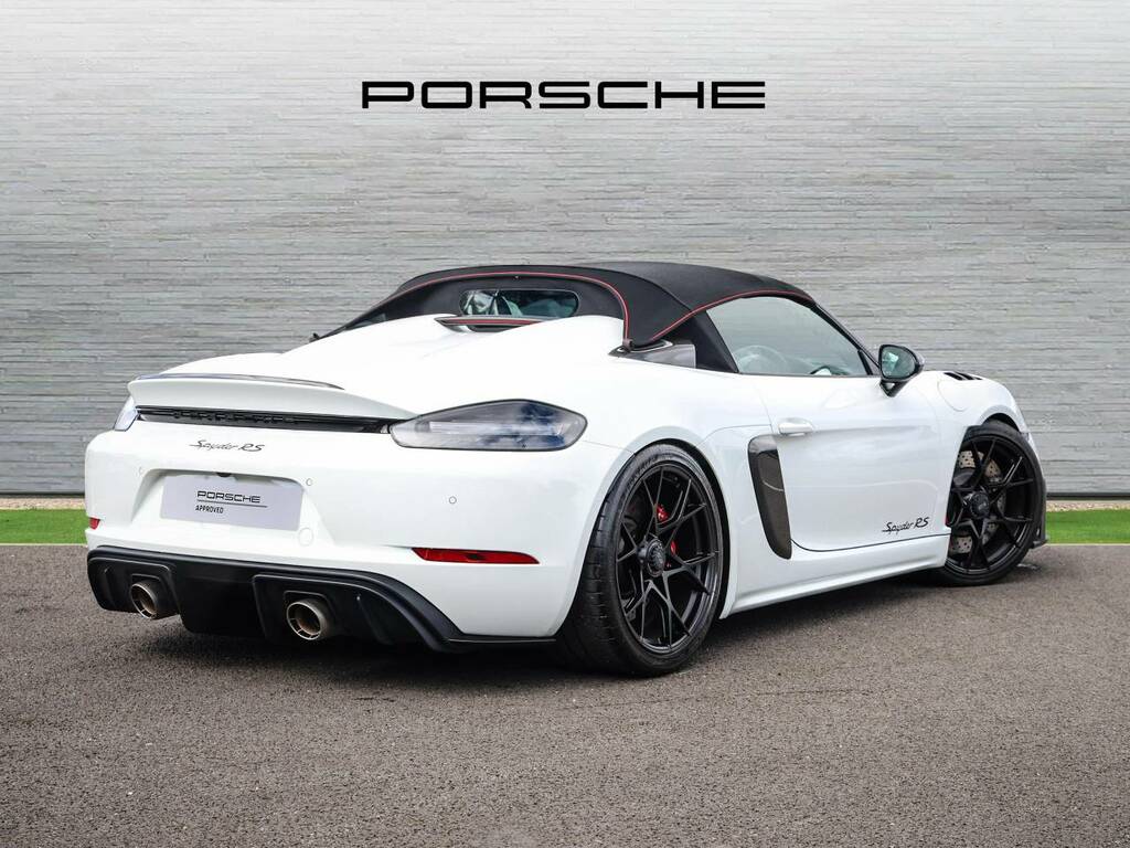 Porsche 718 Spyder Rs My24 White #3