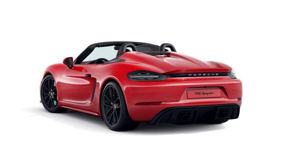 Porsche 718 Spyder Spyder 2022 Silver #7