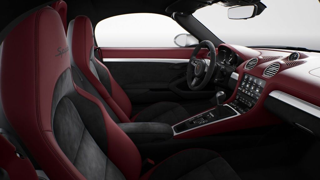 Porsche 718 Spyder My23 Red #6