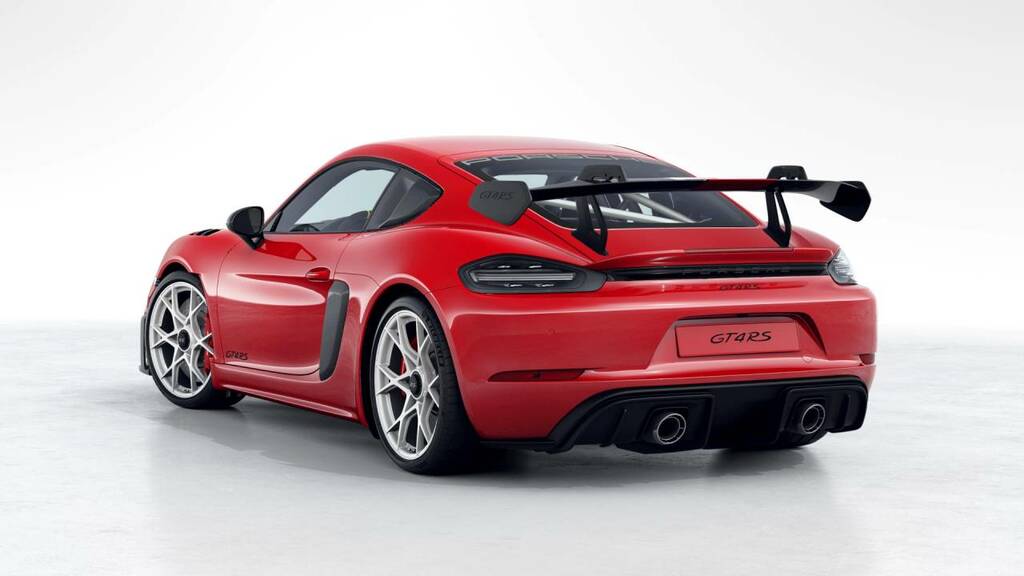 Porsche 718 Cayman Gt4 Rs Red #3