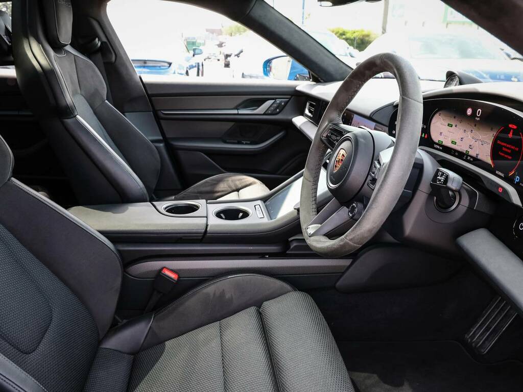 Porsche Taycan Turbo S My23 Blue #5