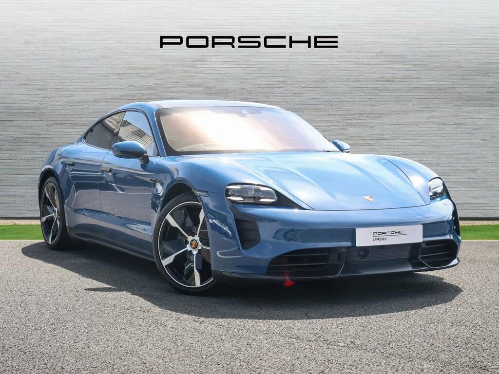 Porsche Taycan Turbo S My23 Blue