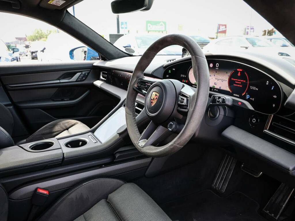 Porsche Taycan Turbo S My23 Blue #4