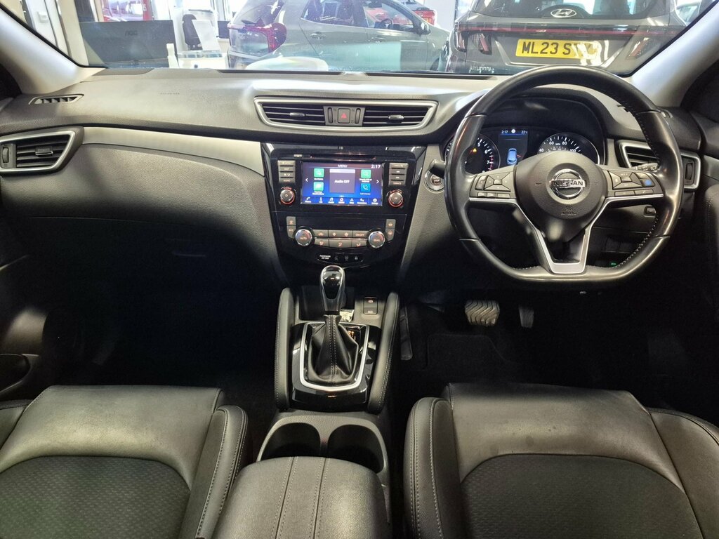 Nissan Qashqai 1.3 Dig-t Tekna Suv Dct Euro 6 S RK69KLU Blue #3