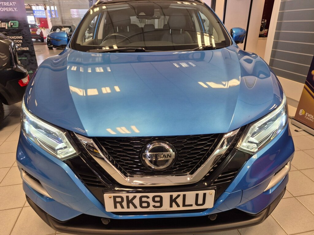 Nissan Qashqai 1.3 Dig-t Tekna Suv Dct Euro 6 S RK69KLU Blue #4