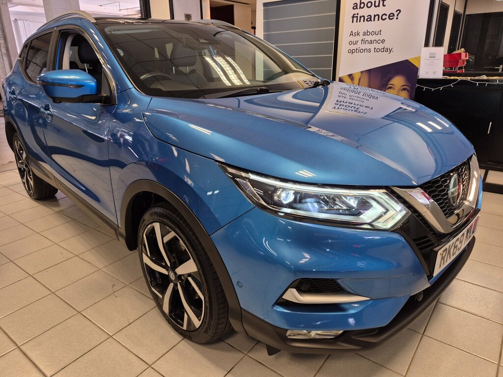 Nissan Qashqai 1.3 Dig-t Tekna Suv Dct Euro 6 S Blue