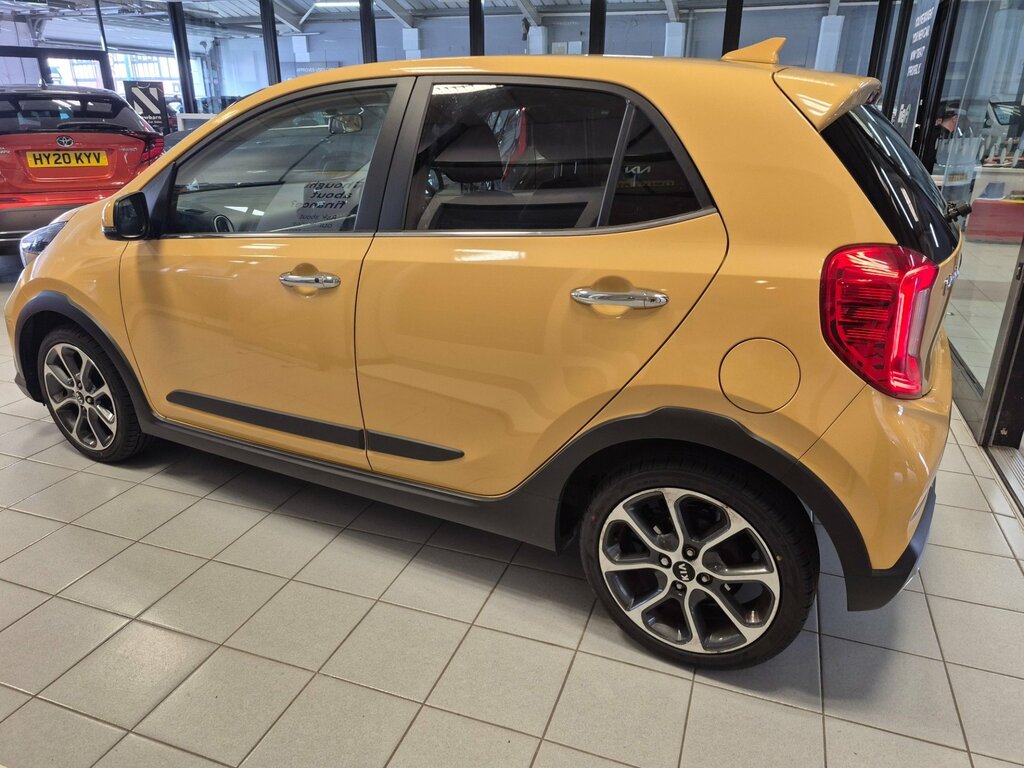 Kia Picanto 1.0 Dpi X-line S Hatchback Amt Euro 6 HK70ASO Yellow #2