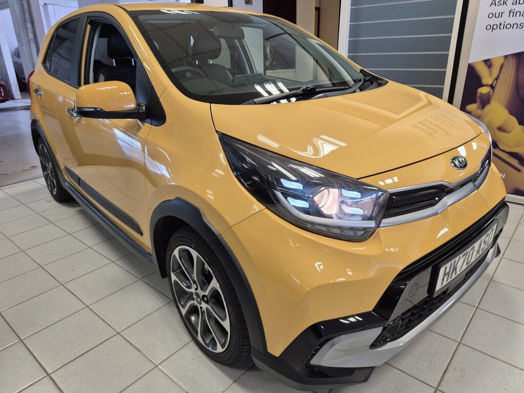 Kia Picanto 1.0 Dpi X-line S Hatchback Amt Euro 6 Yellow