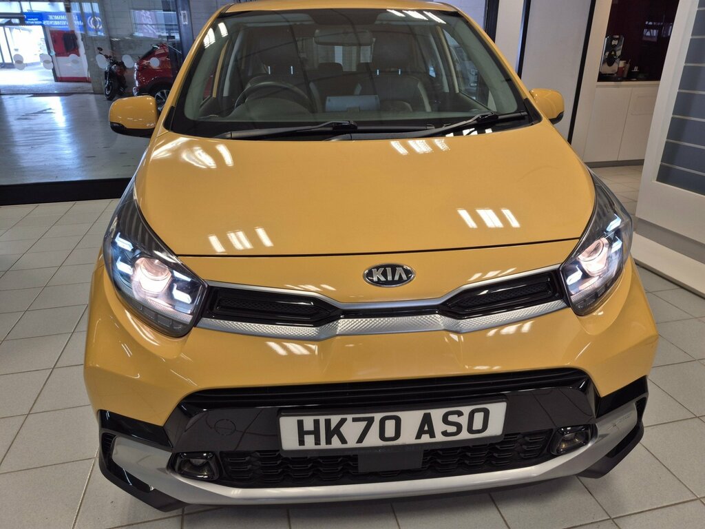 Kia Picanto 1.0 Dpi X-line S Hatchback Amt Euro 6 HK70ASO Yellow #4