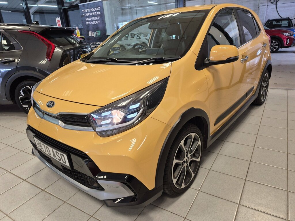 Kia Picanto 1.0 Dpi X-line S Hatchback Amt Euro 6 HK70ASO Yellow #5