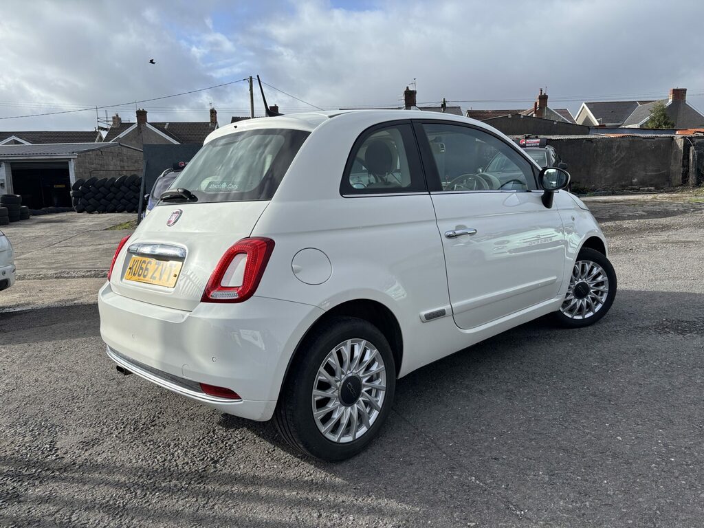 Fiat 500 1.2 Lounge White #6