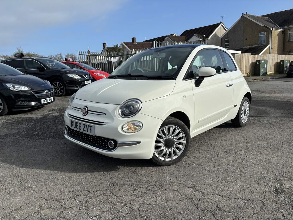 Fiat 500 1.2 Lounge White
