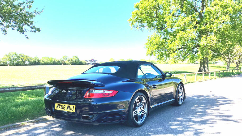 Porsche 911 Turbo Tiptronic S Cabriolet Superb Very Low Mileag MX08WUU #3