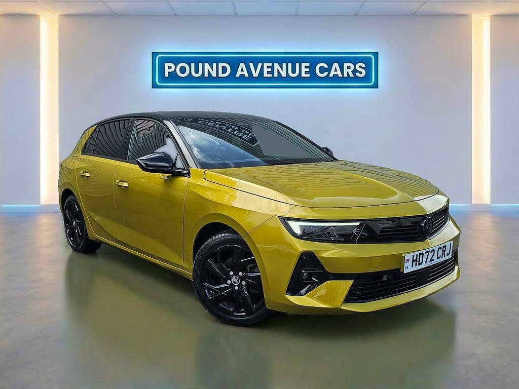 Vauxhall Astra 1.2 Turbo Gs Line Euro 6 Ss Yellow